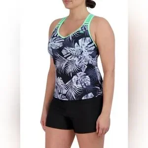 ZeroXposur Swim Zeroxposur Ladies Oring Action Tankini